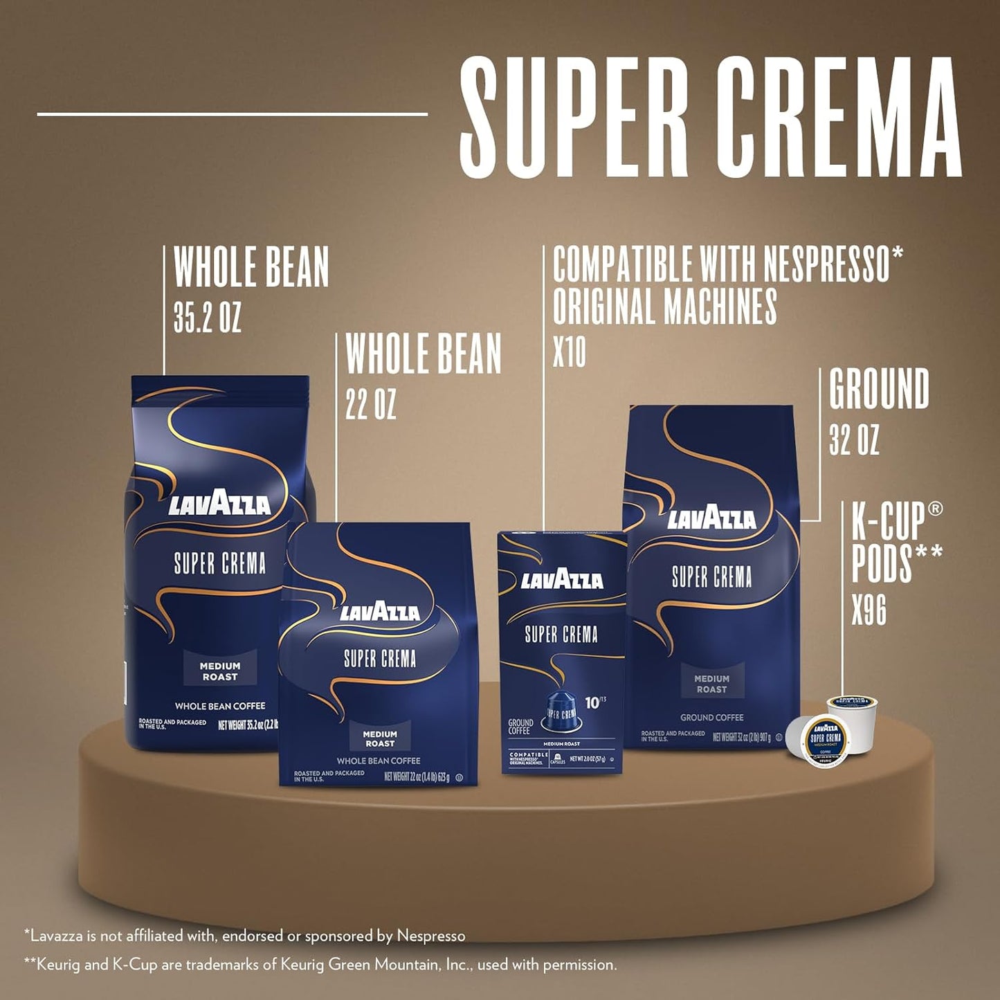 Lavazza Super Crema Aluminum Coffee Capsules – Heritage Italian Blend for the Connoisseur's Espresso Drawer