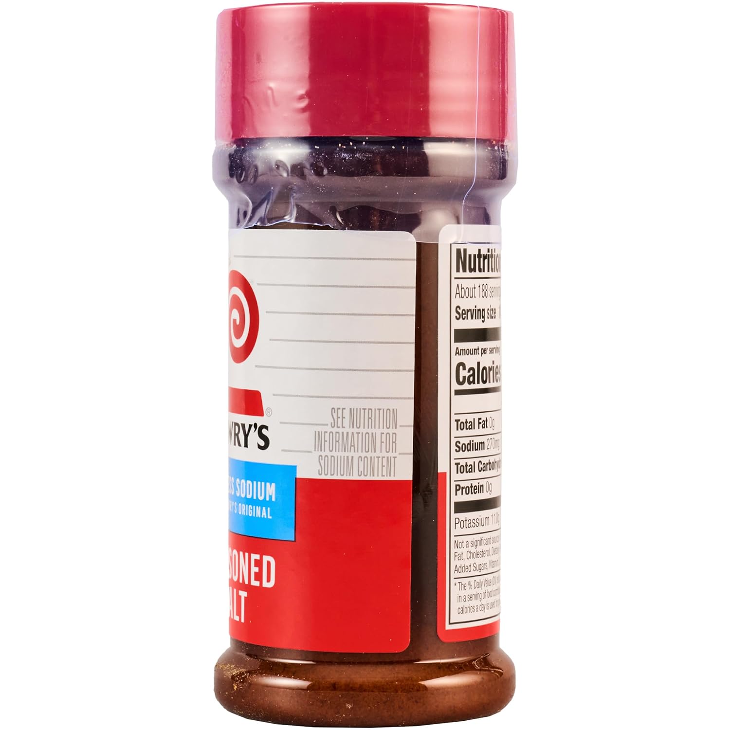 Lawry's 25% Less Sodium Seasoned Salt – Pantry Shortcut for Quick Lunchbox and Dinner Seasoning