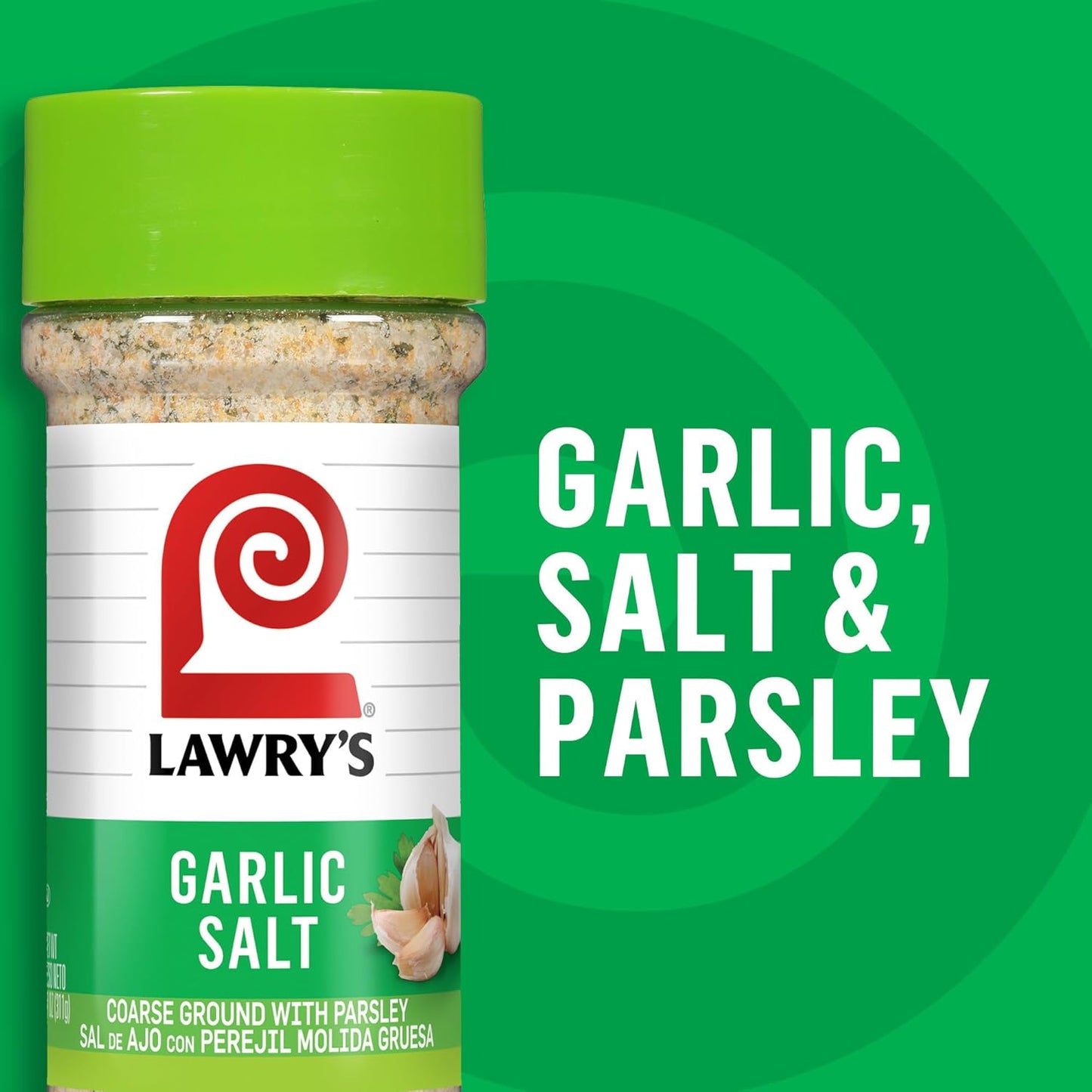 Lawry's Garlic Salt – Father's Day Pantry Upgrade for the Backyard Grill Master, 11 oz