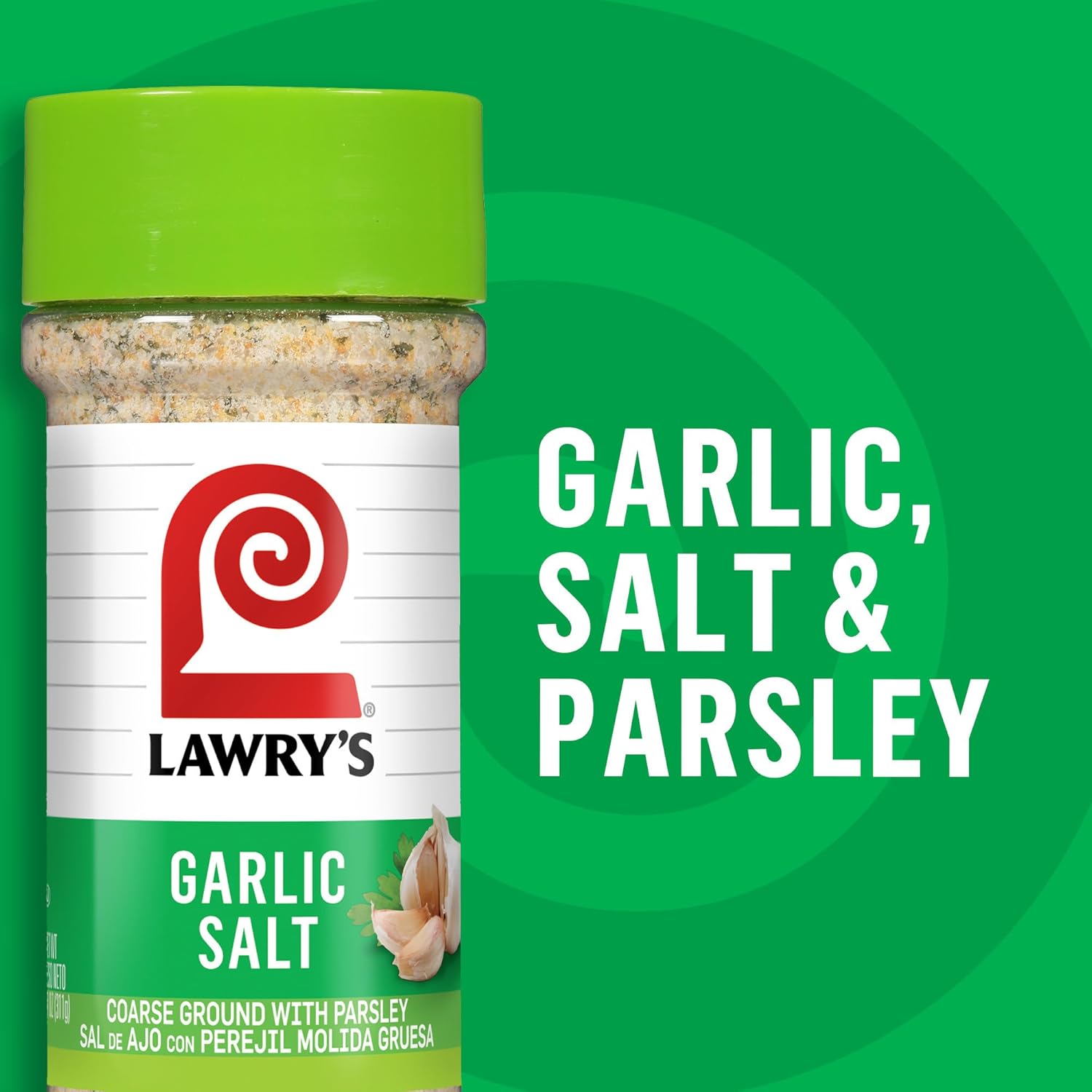 Lawry's Garlic Salt – Father's Day Pantry Upgrade for the Backyard Grill Master, 11 oz