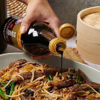 Lee Kum Kee Premium Dark Soy Sauce – Impressive Cooking Gift for the Plant-Based Chef, Restaurant-Quality Flavor in a Giftable Bottle