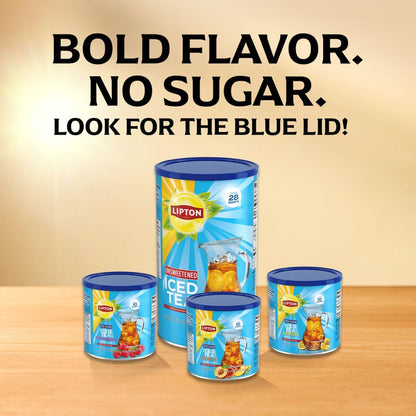 Lipton Zero Sugar Peach Tea Mix – Crowd-Pleasing Pitcher Drink for Tailgates and Cookouts