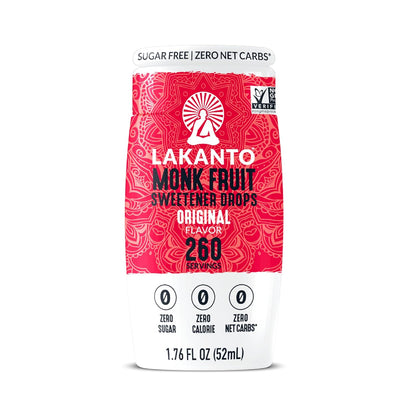 liquid monk fruit extract in a portable 1.76–1.8 fl oz dropper bottle