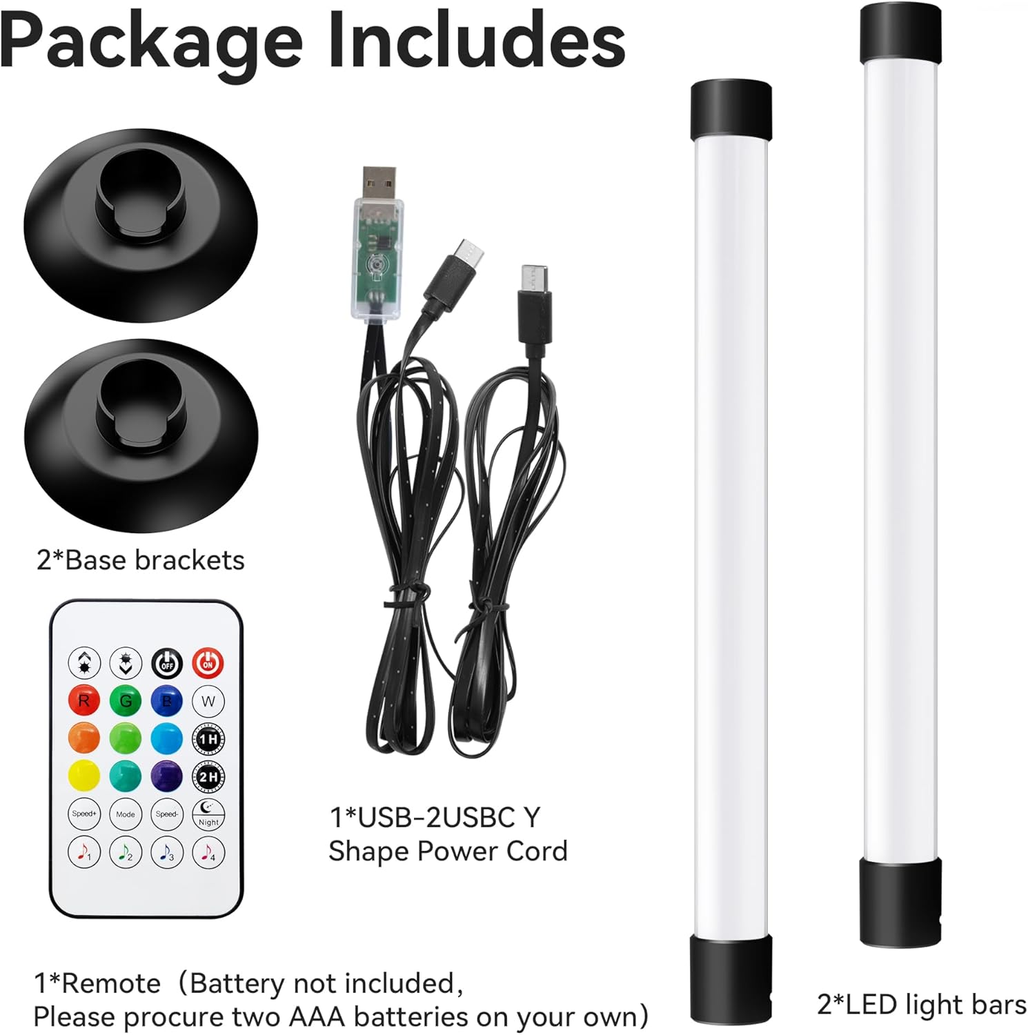 LotusLamp X LED Light Bar – Valentine's Day Gift for Him, Music Sync Ambient Light Bar with Timer