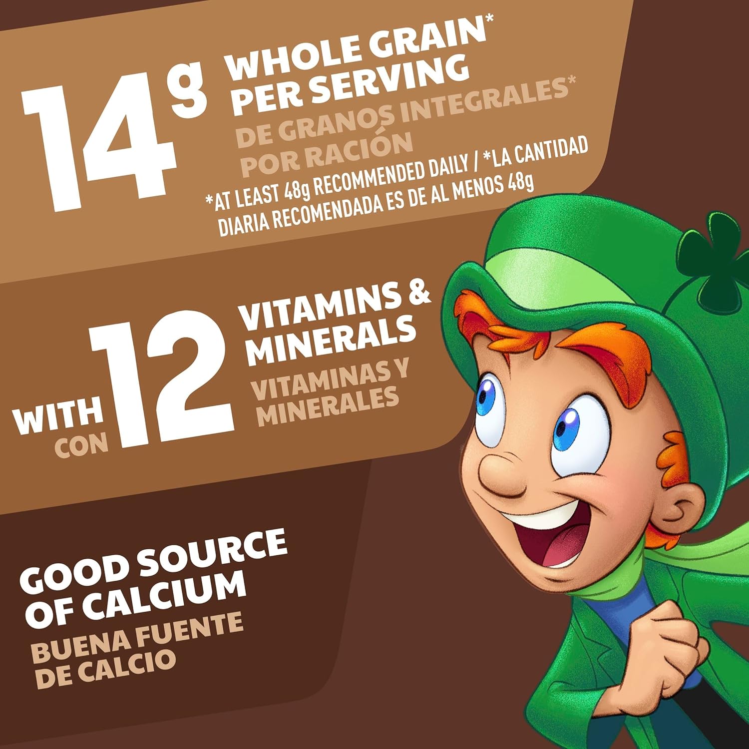 Lucky Charms Chocolatey Chocolate Cereal with Marshmallows – Holiday Gift for Picky Eaters, Chocolate Marshmallow Cereal, 10.6 oz