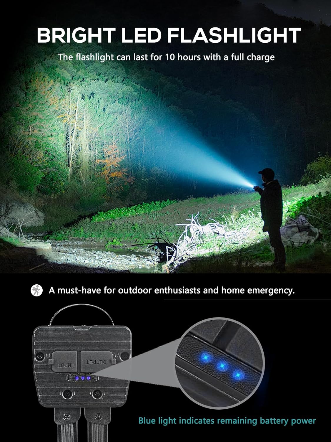 LumeGrip Pro – Cool Valentine's Day Gift for Him or Her, USB Rechargeable Magnetic Camping Lantern