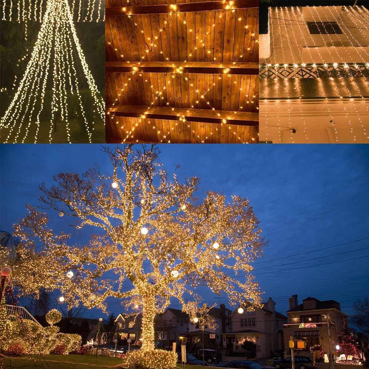Luminex Solar Twinkle Lights – Valentine's Day and Holiday Gift, Romantic Backyard Patio String Lights