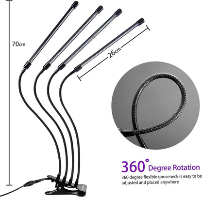LUMIPRO Full Spectrum Grow Light — Designer-Approved Fixture for Dining Room Herb Wall and Kitchen Counter Styling