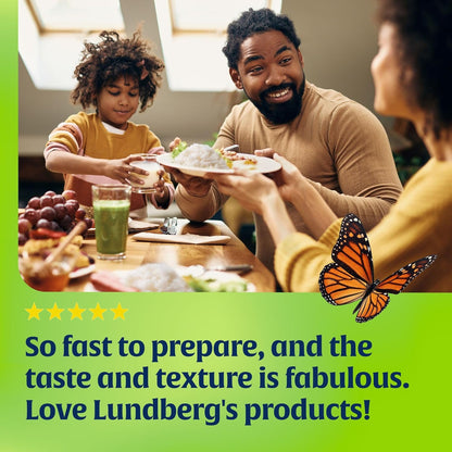Lundberg Cilantro Lime Rice 5.5 Oz – Pre-Cooked Grain Pouch for Back-to-Back Meeting Days