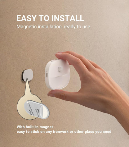Lyridz Dimmable Battery Nightlight – Ambient Mood Lighting for Pantries, Closets, and Under-Cabinets, No Visible Hardware