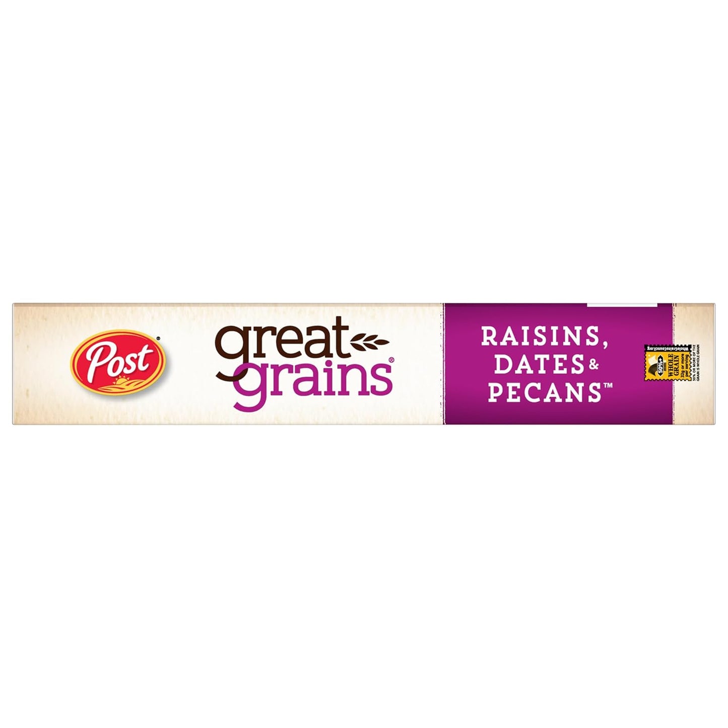 Post Great Grains Raisins Dates Pecans Cereal – No Artificial Colors Whole Grain Breakfast for Mindful Eating, 16 oz