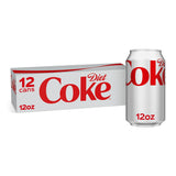 Diet Coke Diet Soda – Wellness Pantry Essential for Calorie Tracking and Relaxing Dinners, 12 fl oz Cans (6 Pack)