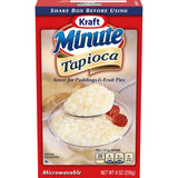 Kraft Minute Tapioca – Nostalgic Cream Pie Filling for Family-Style Dessert Tables, 8 oz Box