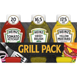 Heinz Grill Pack 3-Bottle Set – Travel-Ready Condiments for Road Trips, Tailgates and Cookouts