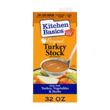 Kitchen Basics Turkey Stock – Convenient Bulk Carton for Efficient Family Dinner Prep