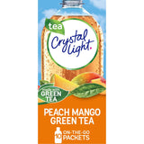 Crystal Light Peach Mango Green Tea Powdered Drink Mix – Mindful Hydration Pick-Me-Up for Your Daily Wellbeing Practice