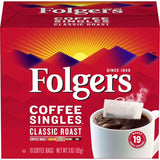 Folgers Coffee Singles – Easy Midday Coffee Refill for Home Office and Remote Work Setups