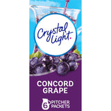 Crystal Light Portable Drink Mix with Caffeine – Camping and Commute Hydration That Replaces Heavy Canned Drinks, 120 Packets