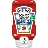 Heinz Tomato Ketchup No Sugar Added – Everyday Condiment for Balanced Breakfast and Lunch Routines