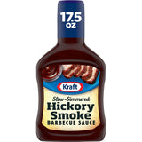 Kraft Hickory Smoke Slow-Simmered Barbecue Sauce, 17.5 oz Bottle – Father's Day Pantry Upgrade for the Family Grill Master
