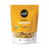 Elan Organic Banana Chips – Sulphite-Free Baking Ingredient for Wholesome Banana Bread and Muffins, 4.8 oz