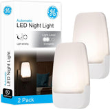 GE Dusk-to-Dawn Night Light – Low-Profile Wall Plug-in that Blends with Modern Home Aesthetic