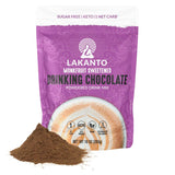 Lakanto Keto Drinking Chocolate - School-Safe Cocoa Mix for Children's Breakfast Drinks, No Sugar Crash, Plant-Based Dutch Cocoa