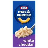 Kraft White Cheddar Pasta Shells – Feel-Good Pantry Meal Without Artificial Flavors, 7.3 oz