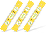 DOWELL Compact Magnetic Level 9 Inch – One-Handed Level Checks on Pipes, Boxes, and Appliances for Pros