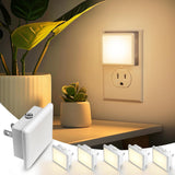 L LOHAS Night Light Plug into Wall – Decorative Hallway and Kitchen Accent, Slim Square Style 0.3W LED