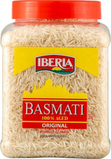 Iberia Himalayan Heritage Basmati – Luxury Pantry Staple for Connoisseurs, Pearly White Extra Long Grain, 2 lb