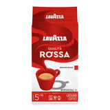 Lavazza Qualità Rossa Ground Coffee – Consistent Workday Coffee for Coworking Pantries, Medium Roast