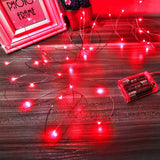 Lumify Child Friendly Copper Wire LED String Lights – 16ft Battery Lights for Playroom, Toddler Bedroom, and Reading Nook