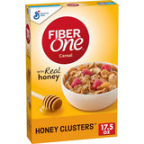 Fiber One Honey Clusters Cereal – Wellness Breakfast Cereal, 36% Daily Fiber with Real Honey Sweetness
