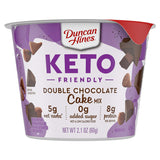Duncan Hines Keto Double Chocolate Mix Cup – Fast Cubicle Dessert for Deadline-Driven Professionals