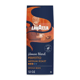 Lavazza House Blend Perfetto Whole Bean Coffee 12oz – Holiday Gift Basket Addition for Coffee Snobs, 100% Arabica Italian Medium Roast