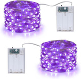 Joomer Battery Powered LED String Lights – Timer Auto Shutoff Night Lights for Safe Sleep and Everyday Use