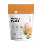 Kate Naturals Tapioca Starch for Natural Skincare and Clean Baking – Neutral Scent-Free Powder for Sensitive Routines