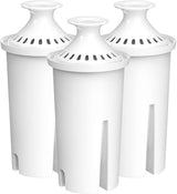 FilterLogic Coconut Carbon Water Filter 6-Pack for Brita-Style Pitchers – Pure Taste for Self-Care Routines