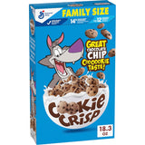 Cookie Crisp Family Size Cereal – Ready-to-Eat Chocolate Chip Cookie Treat for Children's Breakfast