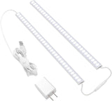 JUSJUBR Linkable LED Light Bar – Designer-Grade Under Counter Lighting for Pantry and Closet Styling