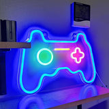 Joylit Game Controller Neon Sign – Stylish Room Decor for Adults, Minimal Glow Light for Stream Studio Setup