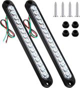 Frienda 2 Pack Trailer Tail Light Bar – Dustproof and Shockproof Stop Turn Lamp for Outdoor Fleet and Marine Use