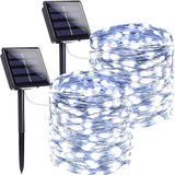 Luminex Solar Twinkle Lights – Valentine's Day and Holiday Gift, Romantic Backyard Patio String Lights
