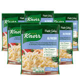 Knorr Fettuccine Alfredo Pasta Sides – Shelf-Stable 6 Count Box for First Apartment Pantry Stacking