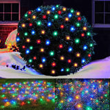 FestoonNET Pro – Child and Pet Safe Outdoor Christmas Net Lights, UL Certified End-to-End Wiring