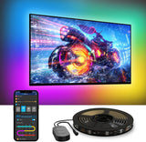 Govee TV LED Strip – Loft Apartment Mood Lighting with 99+ Preset Scenes and Alexa Compatibility for 55-65 Inch TVs