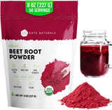 Kate Naturals Beetroot Powder for DIY Skincare – Plant-Based Red Tint for Bath-Time Self-Care