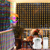 Echosari Hanging Curtain Lights – Housewarming and Hostess Gift, Battery Operated Window Decor for Any Room