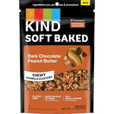 KIND Soft Baked Granola – Durable Dark Chocolate Peanut Butter Snack for Post-Workout Recovery and Active Lifestyles, Resealable Pouch